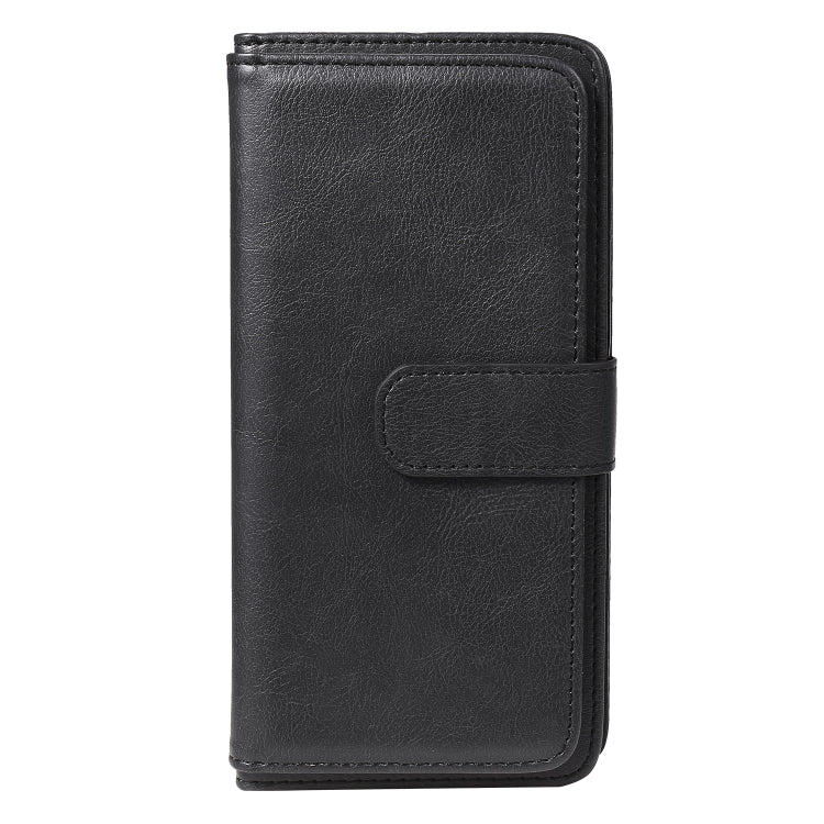 For Xiaomi Redmi Note 8 Multifunctional Magnetic Copper Buckle Horizontal Flip Solid Color Leather Case with 10 Card Slots & Wallet & Holder & Photo Frame