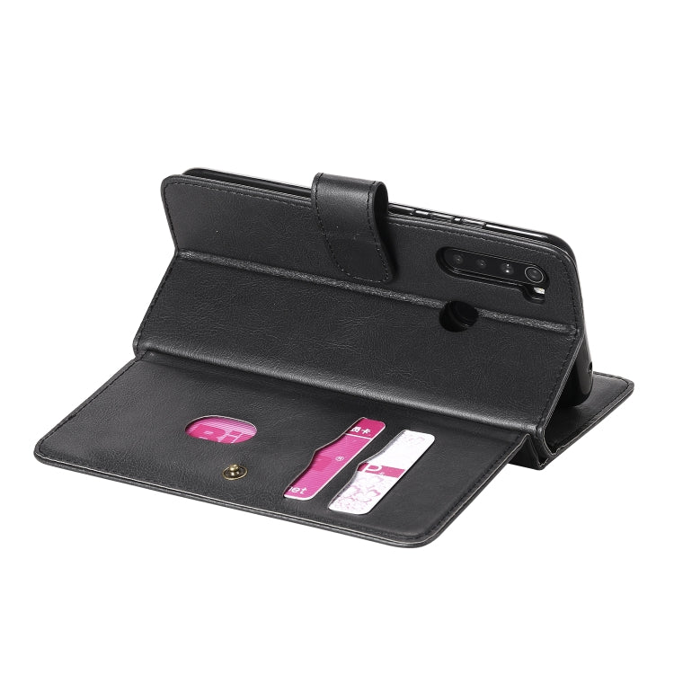 For Xiaomi Redmi Note 8 Multifunctional Magnetic Copper Buckle Horizontal Flip Solid Color Leather Case with 10 Card Slots & Wallet & Holder & Photo Frame