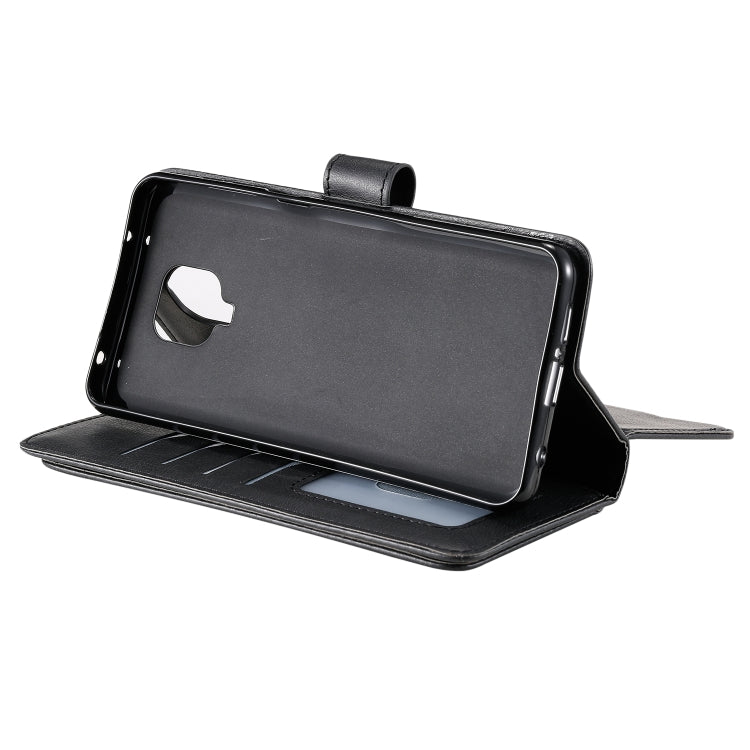 For Xiaomi Redmi Note 9S Multifunctional Magnetic Copper Buckle Horizontal Flip Solid Color Leather Case with 10 Card Slots & Wallet & Holder & Photo Frame