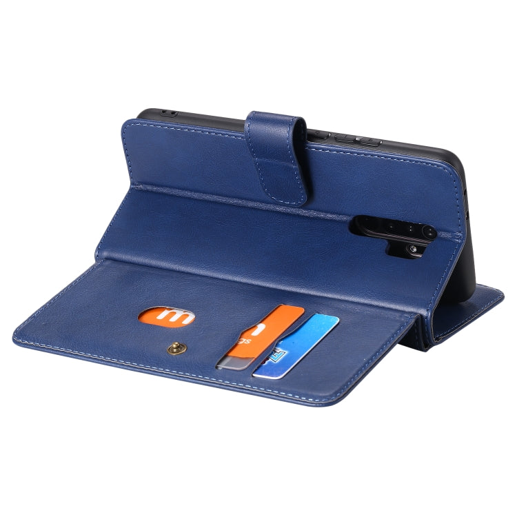 For Xiaomi Redmi 9 Multifunctional Magnetic Copper Buckle Horizontal Flip Solid Color Leather Case with 10 Card Slots & Wallet & Holder & Photo Frame