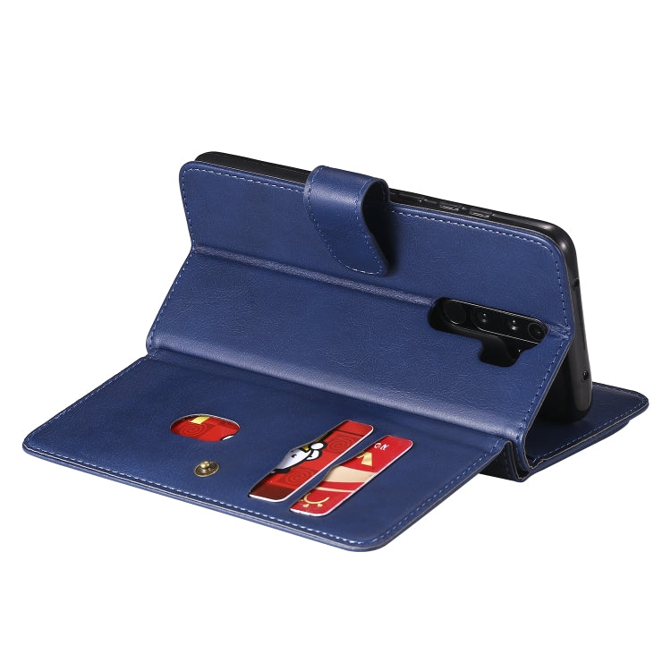 For Xiaomi Redmi Note 8 Pro Multifunctional Magnetic Copper Buckle Horizontal Flip Solid Color Leather Case with 10 Card Slots & Wallet & Holder & Photo Frame