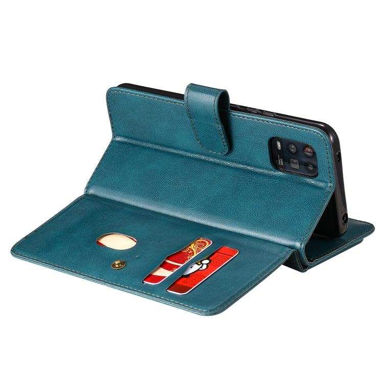 For Xiaomi Mi 10 Lite Multifunctional Magnetic Copper Buckle Horizontal Flip Solid Color Leather Case with 10 Card Slots & Wallet & Holder & Photo Frame