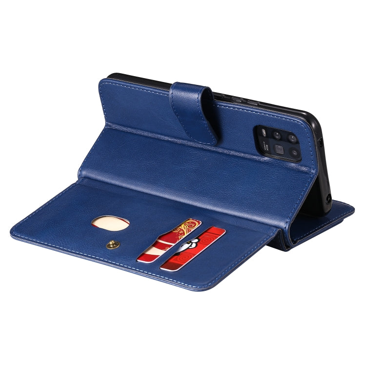 For Xiaomi Mi 10 Lite Multifunctional Magnetic Copper Buckle Horizontal Flip Solid Color Leather Case with 10 Card Slots & Wallet & Holder & Photo Frame