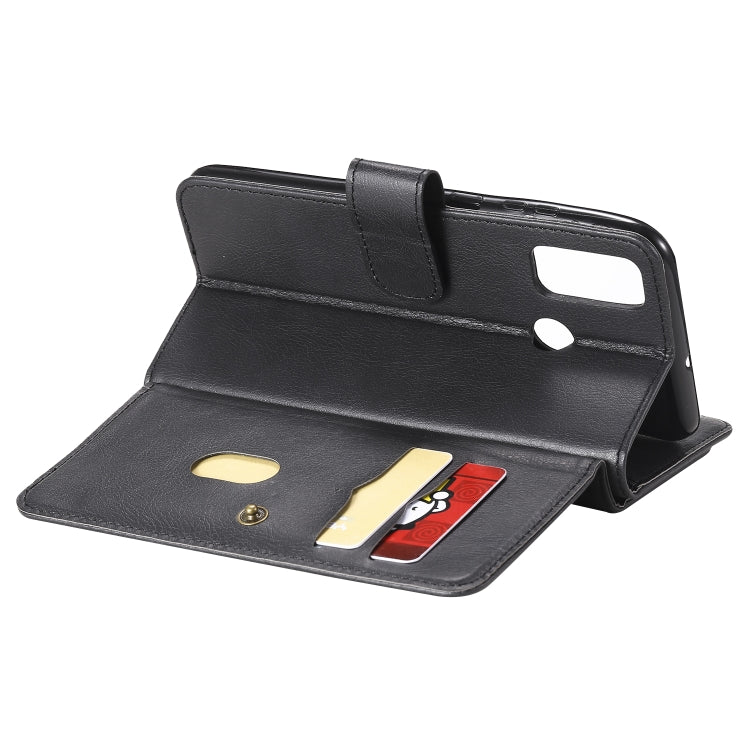 For Huawei P Smart(2020) Multifunctional Magnetic Copper Buckle Horizontal Flip Solid Color Leather Case with 10 Card Slots & Wallet & Holder & Photo Frame