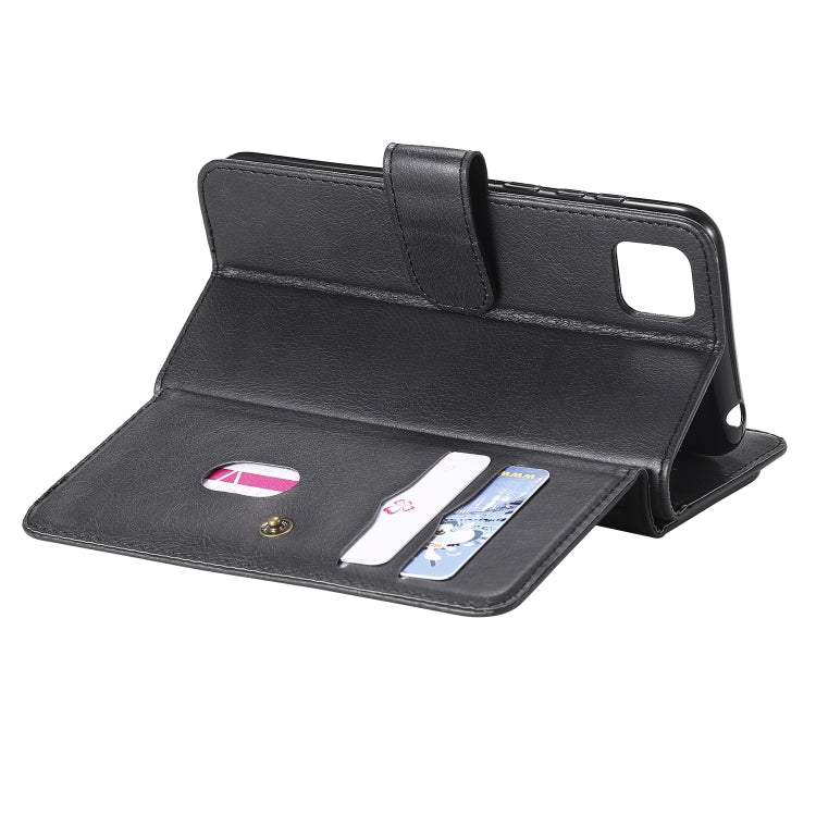 For Huawei Y5P / 9S Multifunctional Magnetic Copper Buckle Horizontal Flip Solid Color Leather Case with 10 Card Slots & Wallet & Holder & Photo Frame