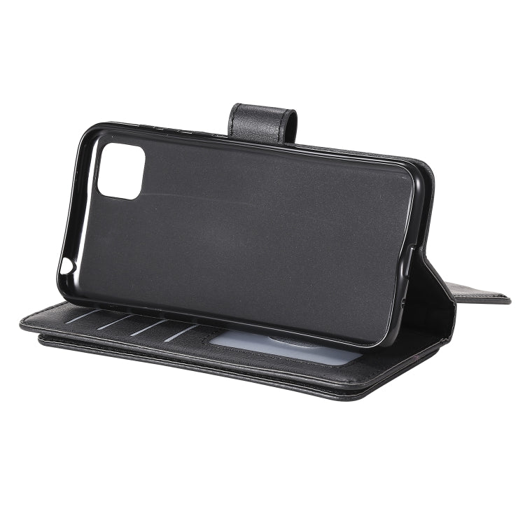 For Huawei Y5P / 9S Multifunctional Magnetic Copper Buckle Horizontal Flip Solid Color Leather Case with 10 Card Slots & Wallet & Holder & Photo Frame