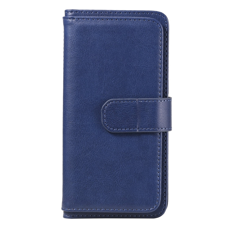 For Huawei Y5P / 9S Multifunctional Magnetic Copper Buckle Horizontal Flip Solid Color Leather Case with 10 Card Slots & Wallet & Holder & Photo Frame