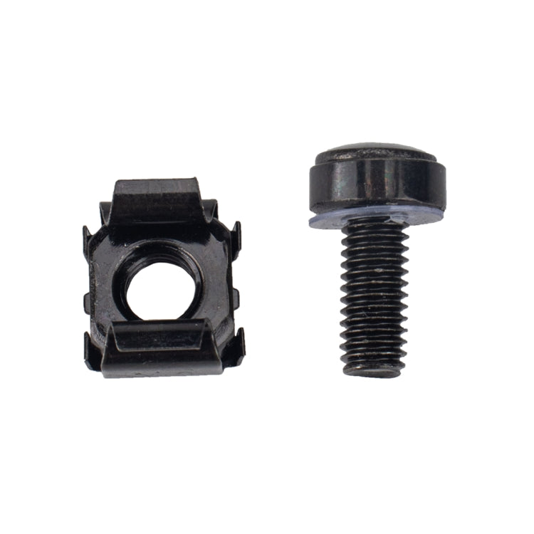 50 PCS Cage Nuts and Screw Cage Nuts M5 + Rack Screws M5x20