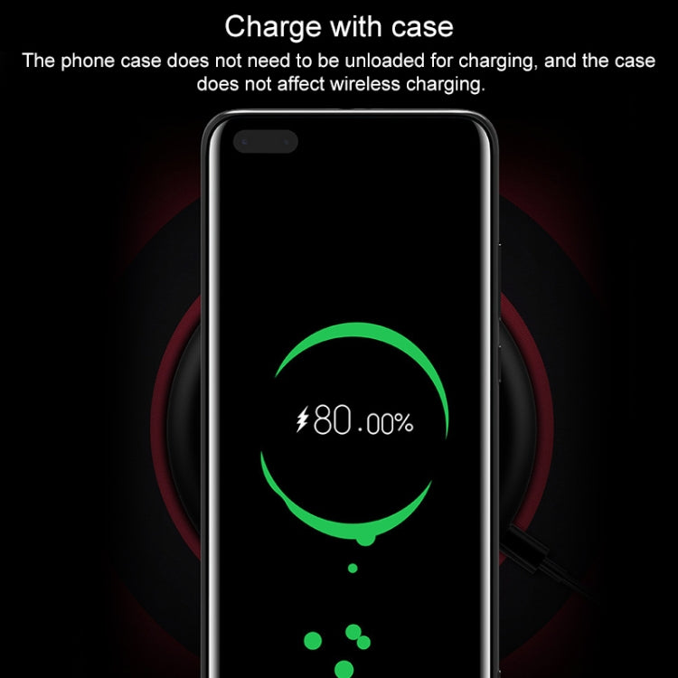 For Huawei P40 Pro Genuine Leather Electroplated Shckproof Protective Case