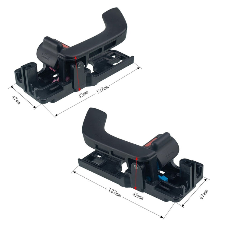 2 PCS Car Inner Door Handle 82610-2C000/82620-2C000 for Hyundai Tiburon 2003-2008 with Tool Kit