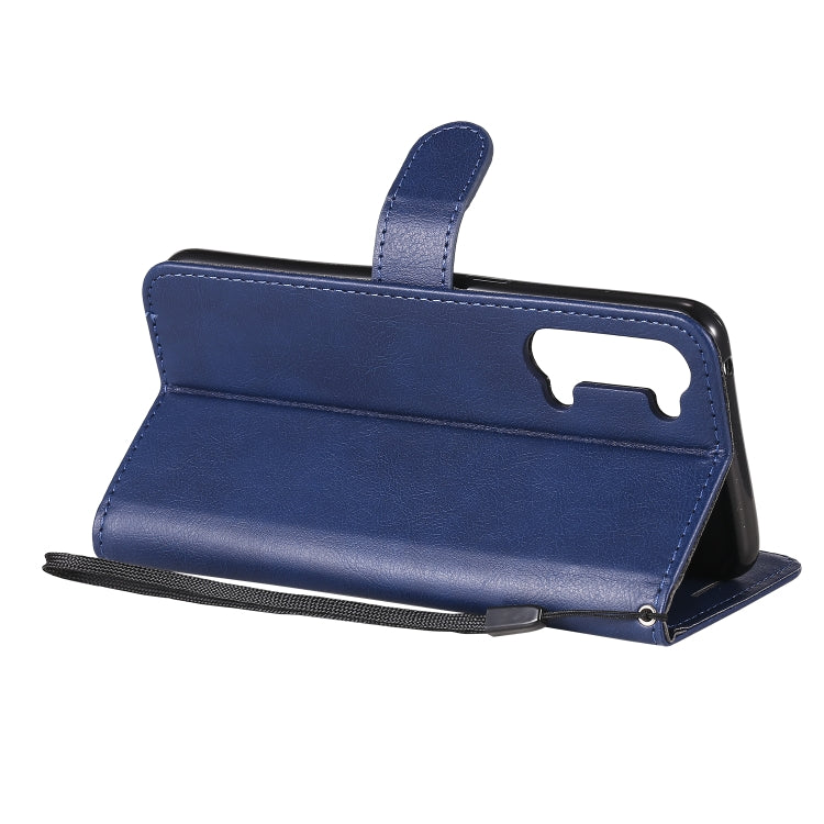 For Oppo Reno3 5G / Find X2 Lite Solid Color Horizontal Flip Protective Leather Case with Holder & Card Slots & Wallet & Photo Frame & Lanyard