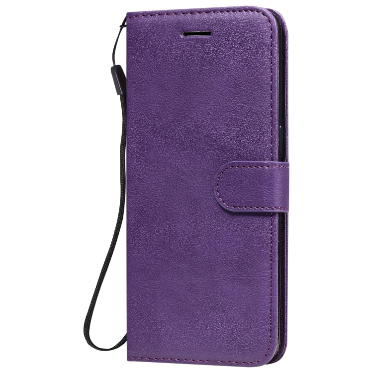 For Oppo Reno3 Pro 4G Solid Color Horizontal Flip Protective Leather Case with Holder & Card Slots & Wallet & Photo Frame & Lanyard
