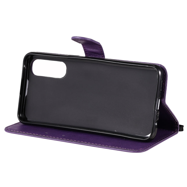 For Oppo Reno3 Pro 4G Solid Color Horizontal Flip Protective Leather Case with Holder & Card Slots & Wallet & Photo Frame & Lanyard