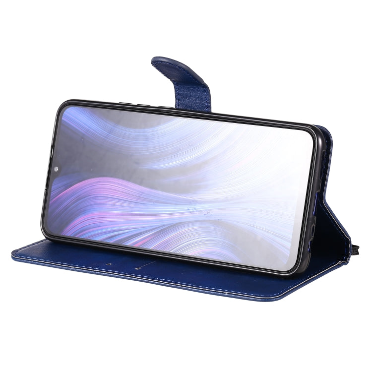 For Xiaomi Redmi 9 Solid Color Horizontal Flip Protective Leather Case with Holder & Card Slots & Wallet & Photo Frame & Lanyard