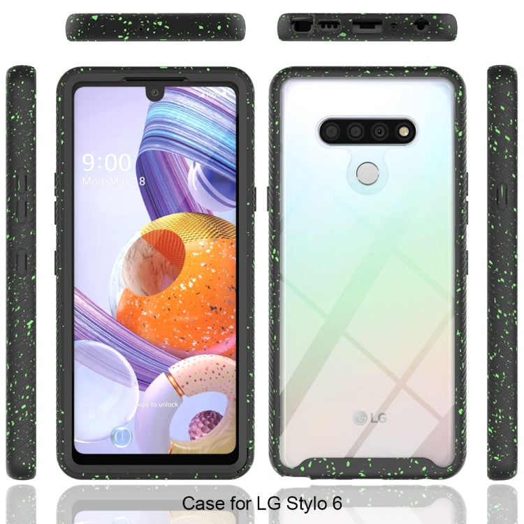 For LG Stylo 6 Shockproof Starry Sky PC + TPU Protective Case