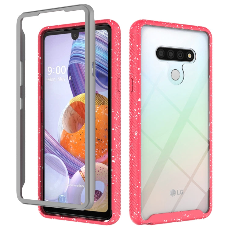 For LG Stylo 6 Shockproof Starry Sky PC + TPU Protective Case