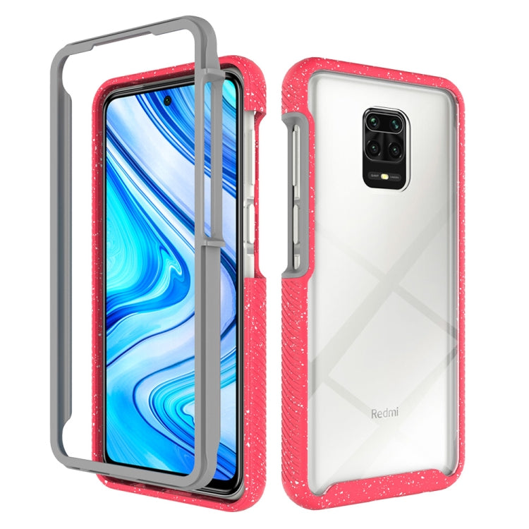 For Xiaomi Redmi Note 9 Pro Max Shockproof Starry Sky PC + TPU Protective Case