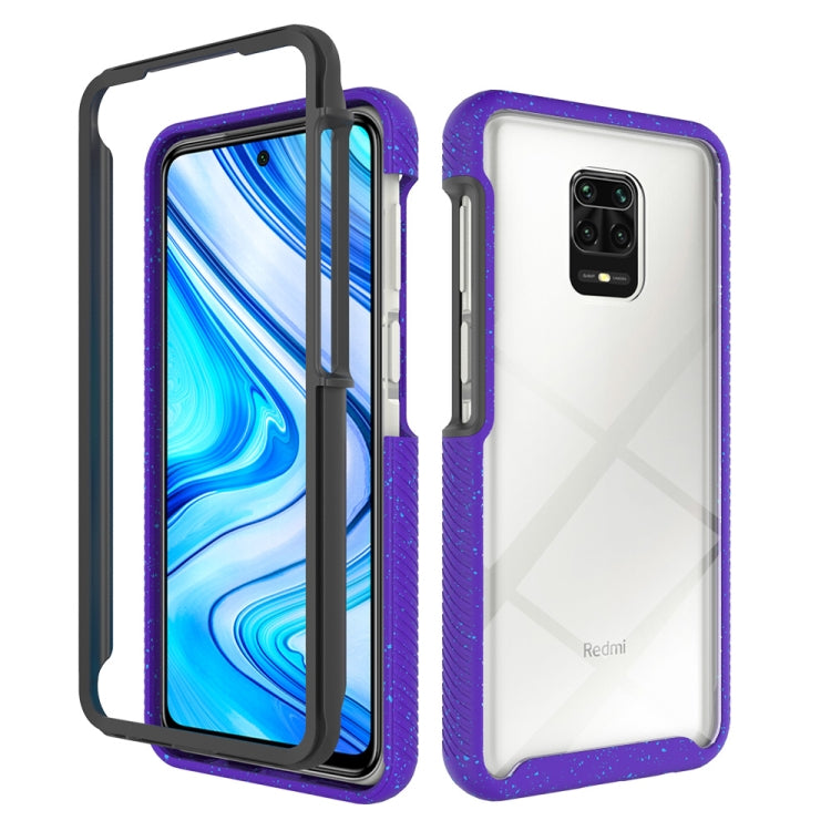 For Xiaomi Redmi Note 9 Pro Max Shockproof Starry Sky PC + TPU Protective Case