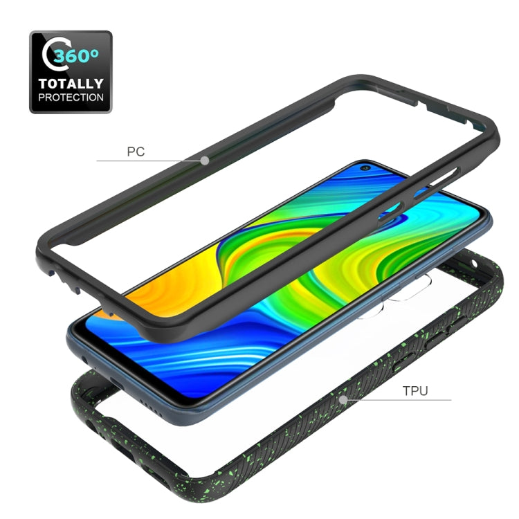 For Xiaomi Redmi Note 9 Shockproof Starry Sky PC + TPU Protective Case