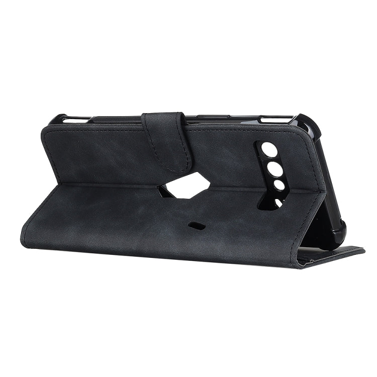 For Asus ROG Phone 3 ZS661KS KHAZNEH Texture PU + TPU Horizontal Flip Leather Case with Holder & Card Slots & Wallet