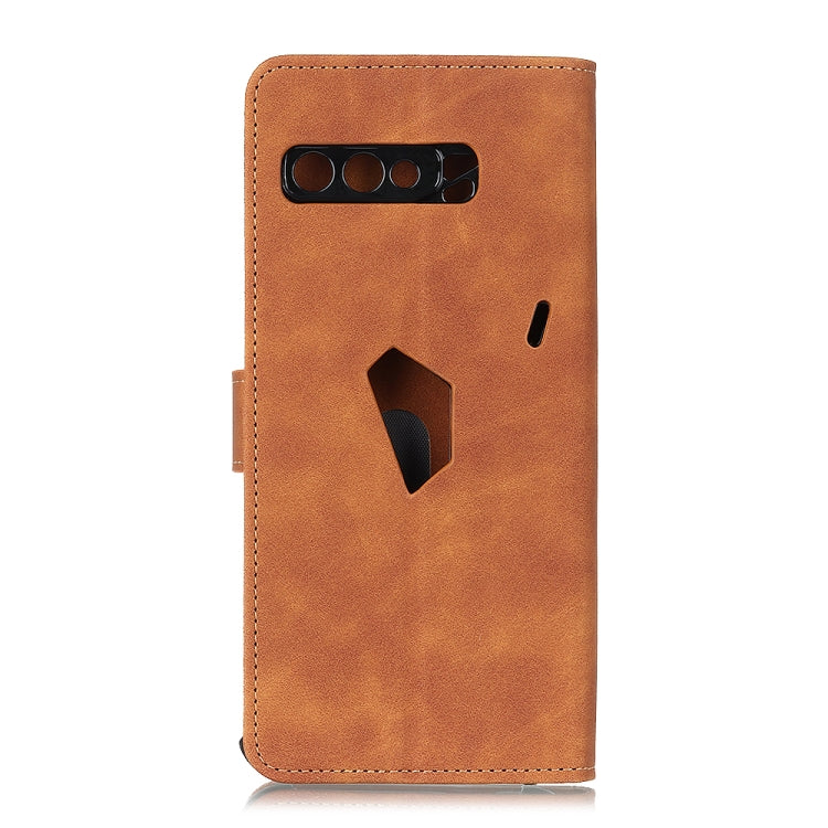 For Asus ROG Phone 3 ZS661KS KHAZNEH Texture PU + TPU Horizontal Flip Leather Case with Holder & Card Slots & Wallet