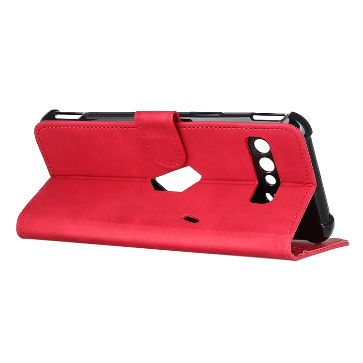 For Asus ROG Phone 3 ZS661KS KHAZNEH Texture PU + TPU Horizontal Flip Leather Case with Holder & Card Slots & Wallet