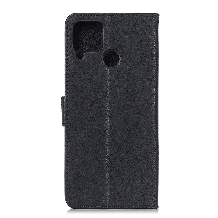 For OPPO Realme C15 KHAZNEH Cowhide Texture Horizontal Flip Leather Case with Holder & Card Slots & Wallet