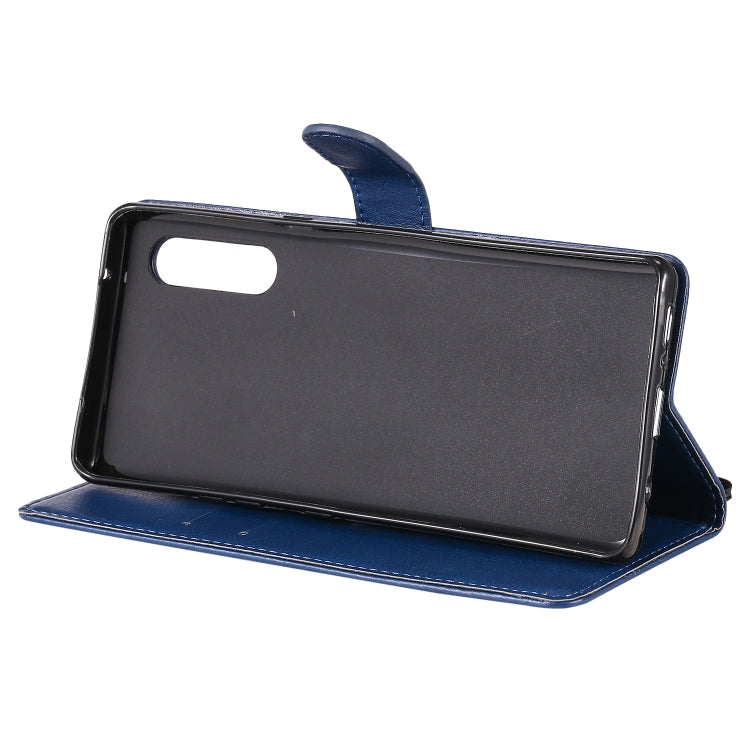 For LG G9 Solid Color Horizontal Flip Protective Leather Case with Holder & Card Slots & Wallet & Photo Frame & Lanyard