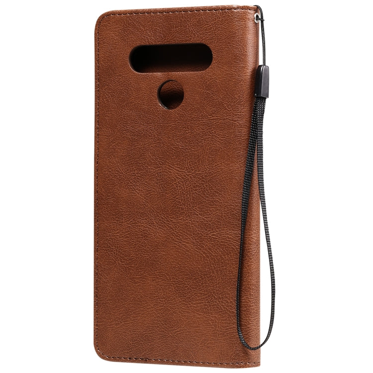 For LG Stylo 6 Solid Color Horizontal Flip Protective Leather Case with Holder & Card Slots & Wallet & Photo Frame & Lanyard