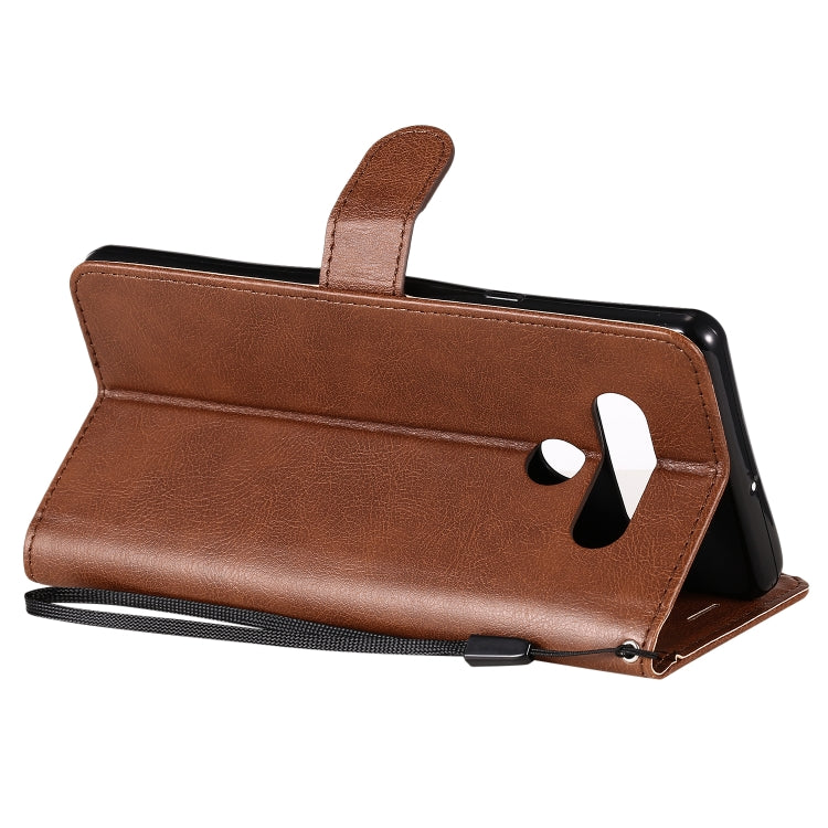 For LG Stylo 6 Solid Color Horizontal Flip Protective Leather Case with Holder & Card Slots & Wallet & Photo Frame & Lanyard