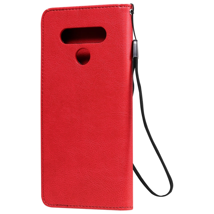 For LG Stylo 6 Solid Color Horizontal Flip Protective Leather Case with Holder & Card Slots & Wallet & Photo Frame & Lanyard