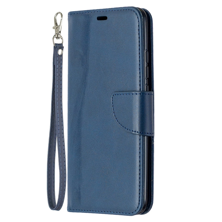 For Xiaomi Redmi 9A Retro Lambskin Texture Pure Color Horizontal Flip PU Leather Case with Holder & Card Slots & Wallet & Lanyard