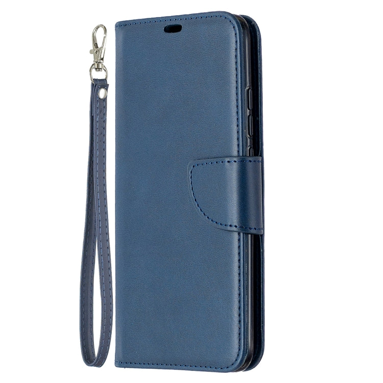 For Xiaomi Redmi 9C Retro Lambskin Texture Pure Color Horizontal Flip PU Leather Case with Holder & Card Slots & Wallet & Lanyard