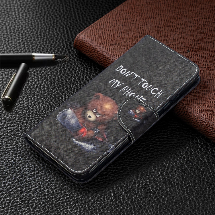 For Xiaomi Redmi 9A Colored Drawing Pattern Horizontal Flip Leather Case with Holder & Card Slots & Wallet