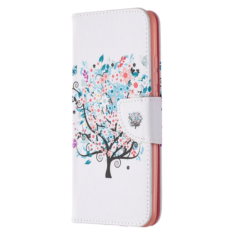 For Xiaomi Redmi 9A Colored Drawing Pattern Horizontal Flip Leather Case with Holder & Card Slots & Wallet