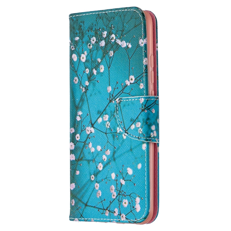 For Xiaomi Redmi 9A Colored Drawing Pattern Horizontal Flip Leather Case with Holder & Card Slots & Wallet
