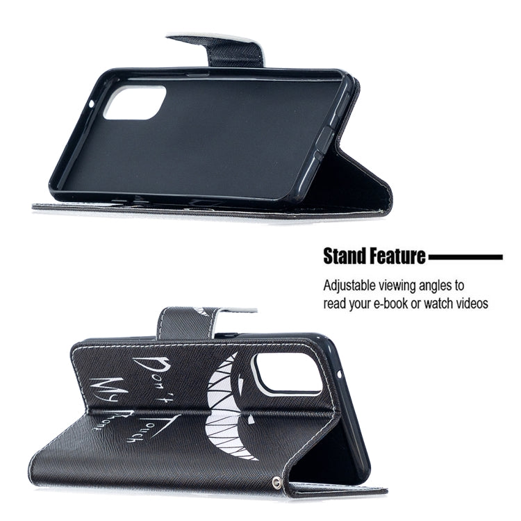 For OPPO Reno4 5G Colored Drawing Pattern Horizontal Flip Leather Case with Holder & Card Slots & Wallet