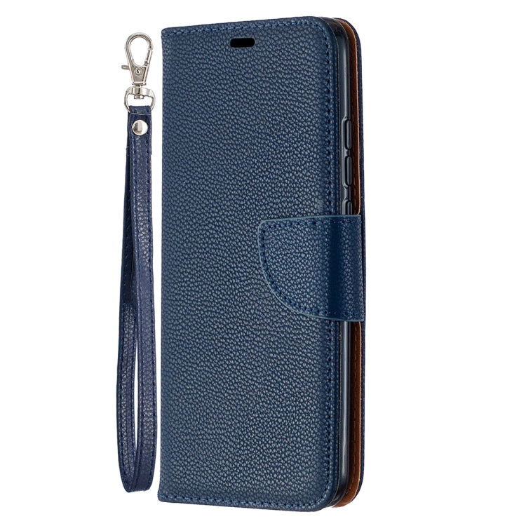 For Xiaomi Redmi 9A Litchi Texture Pure Color Horizontal Flip PU Leather Case with Holder & Card Slots & Wallet & Lanyard
