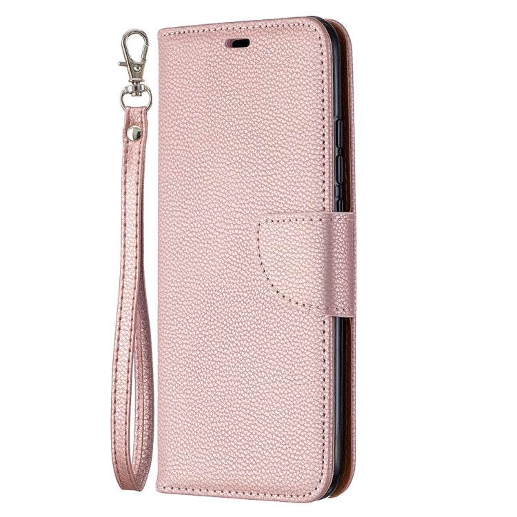 For Xiaomi Redmi 9A Litchi Texture Pure Color Horizontal Flip PU Leather Case with Holder & Card Slots & Wallet & Lanyard