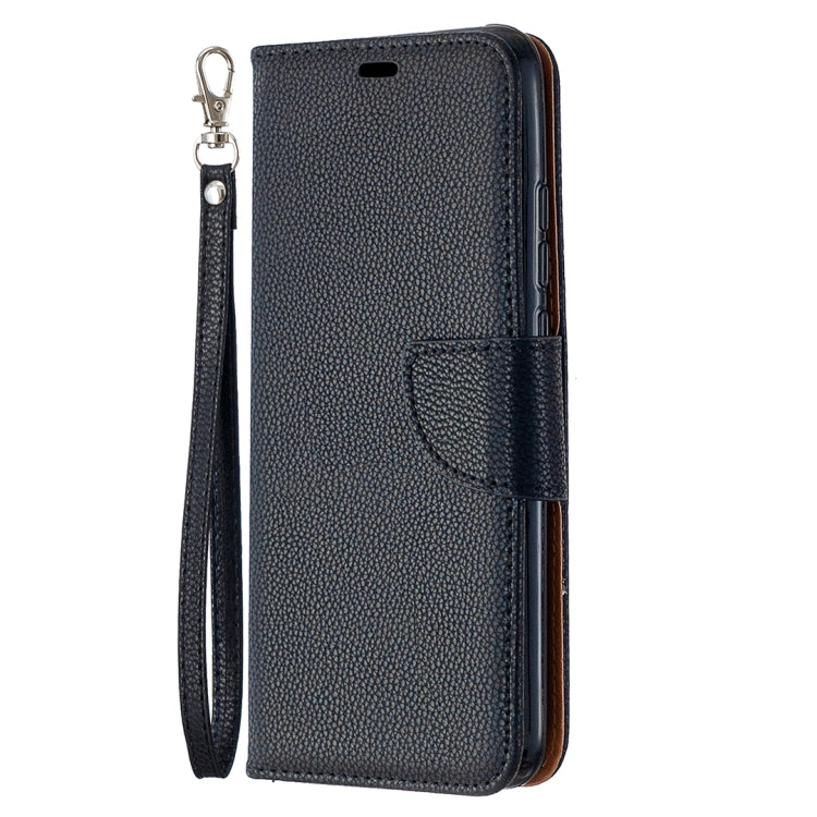 For Xiaomi Redmi 9A Litchi Texture Pure Color Horizontal Flip PU Leather Case with Holder & Card Slots & Wallet & Lanyard