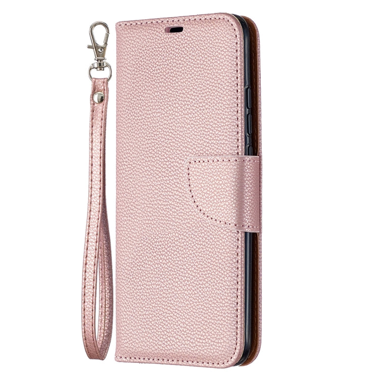 For Xiaomi Redmi 9C Litchi Texture Pure Color Horizontal Flip PU Leather Case with Holder & Card Slots & Wallet & Lanyard