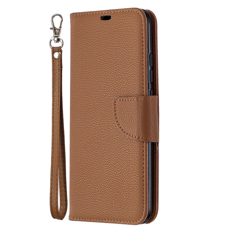 For Xiaomi Redmi 9C Litchi Texture Pure Color Horizontal Flip PU Leather Case with Holder & Card Slots & Wallet & Lanyard