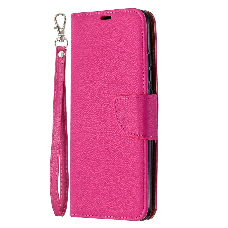 For Xiaomi Redmi 9C Litchi Texture Pure Color Horizontal Flip PU Leather Case with Holder & Card Slots & Wallet & Lanyard