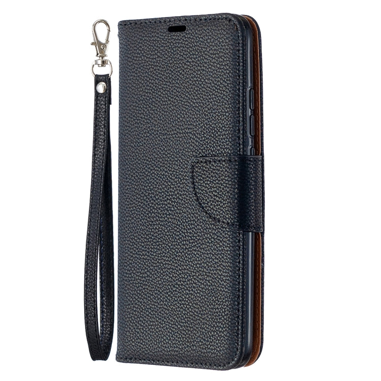 For Xiaomi Redmi 9C Litchi Texture Pure Color Horizontal Flip PU Leather Case with Holder & Card Slots & Wallet & Lanyard