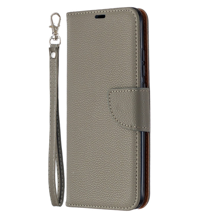 For Xiaomi Redmi 9C Litchi Texture Pure Color Horizontal Flip PU Leather Case with Holder & Card Slots & Wallet & Lanyard