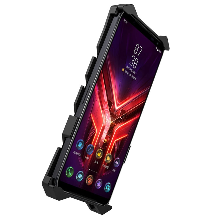 For Asus ROG Phone II New Vulcan Bullet Pattern Shockproof Protective Case(Black)