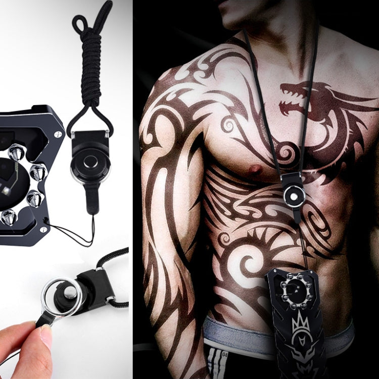 For Asus ROG Phone II New Vulcan Bullet Pattern Shockproof Protective Case(Black)