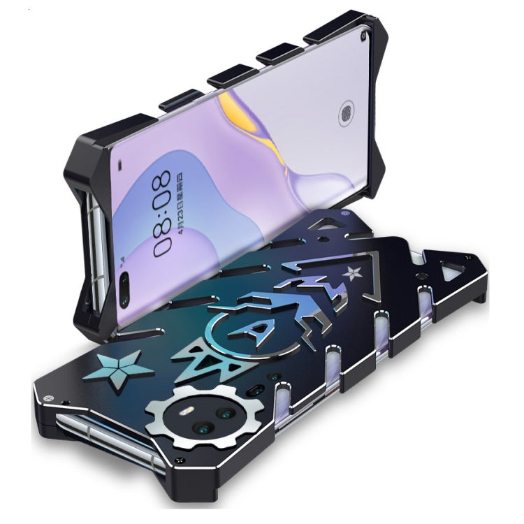 For Huawei Nova 7 Pro 5G Vulcan Pattern Shockproof Protective Case(Black)