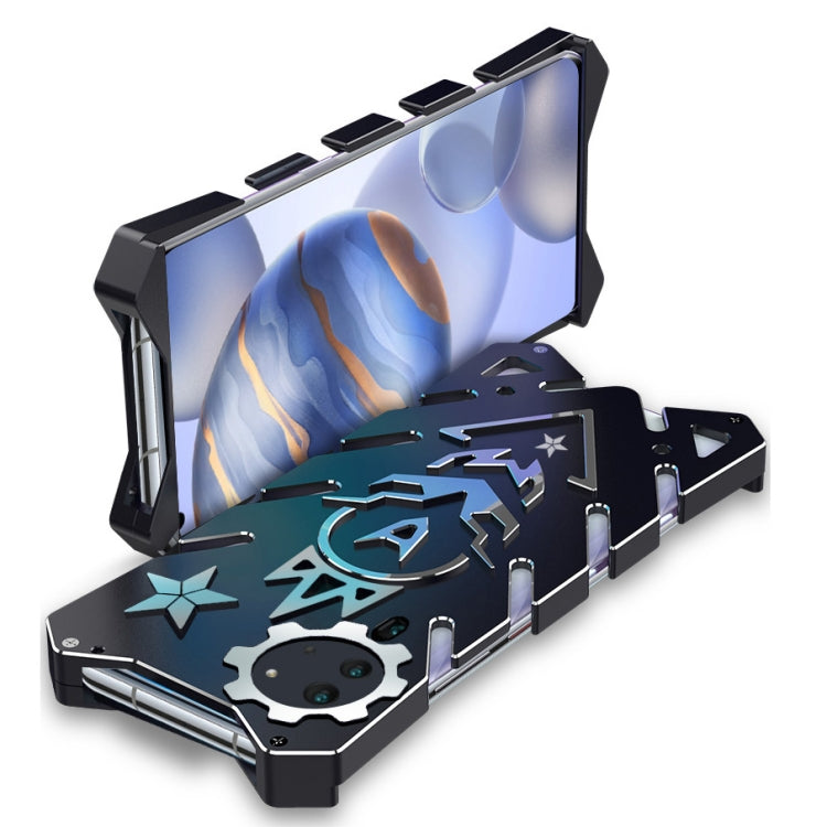 For Huawei Honor 30 Vulcan Pattern Shockproof Protective Case(Black)