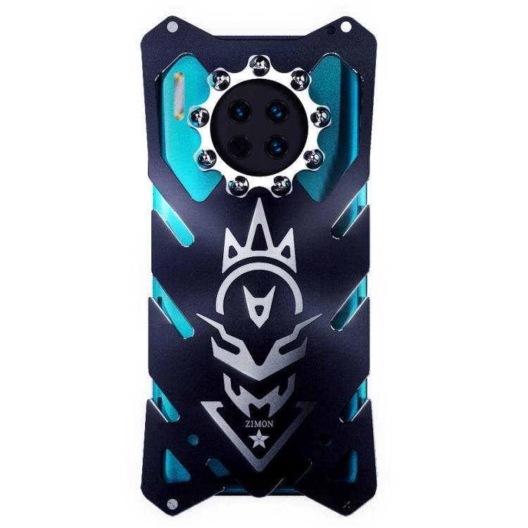 For Huawei Mate 30 Pro New Vulcan Bullet Pattern Shockproof Protective Case(Black)